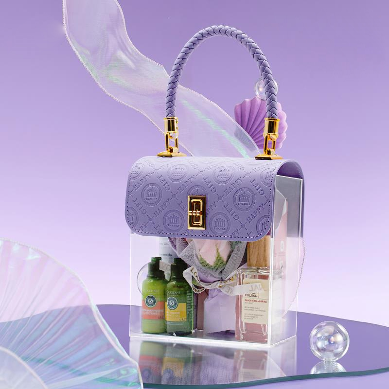法式梦幻紫高端伴手礼套装